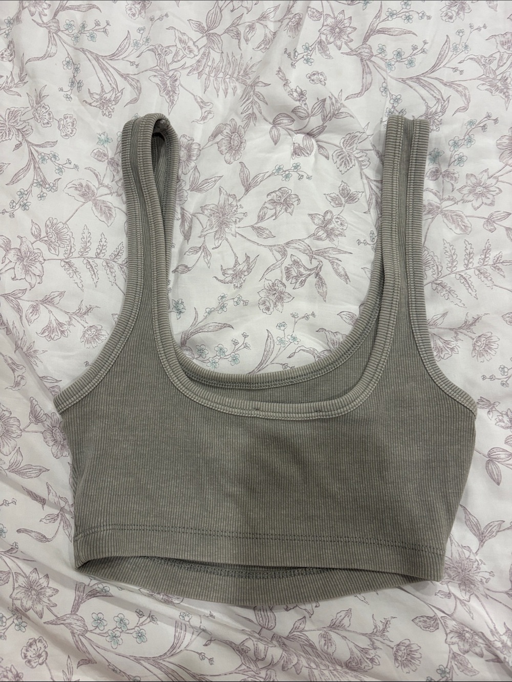 Zara Ribbed Tank - Picture 2 of 3